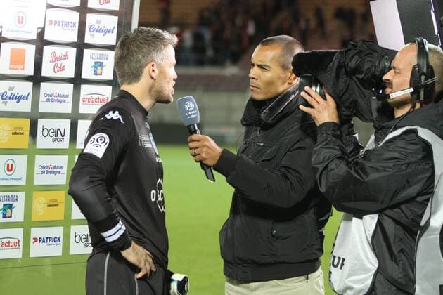 Mickael LANDREAU - ATTITUDE - INTERVIEW EA Guingamp vs SC Bastia - Ligue 1 - 14 09 2013 FEP Panoramic 
