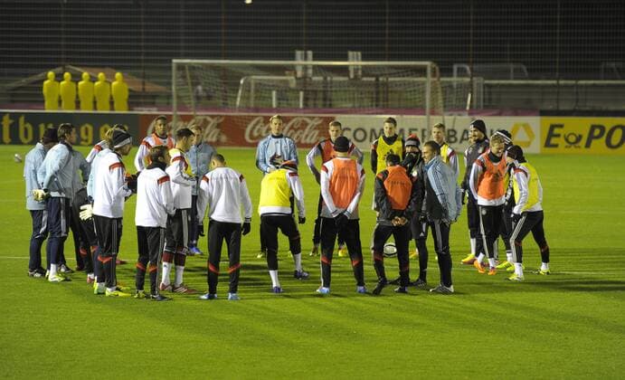 12.11.2013, Deutsche Nationalmannschaft Saison 2013 2014, Deutsche Nationalmannschaft Training vor dem Länderspiel Italien - Deutschland, beim FC Bayern an der Säbener Strasse.