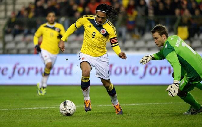 Radamel Falcao Garcia of Colombia - Belgium vs Colombia - - 14 11 2013 PHOTONEWS PANORAMIC 