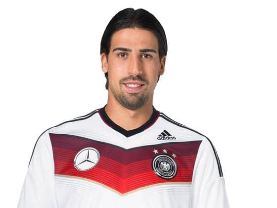 FUSSBALL PORTRAITTERMIN DEUTSCHE NATIONALMANNSCHAFT 14.11.2013 Sami Khedira (Deutschland)