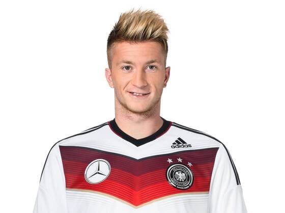 FUSSBALL PORTRAITTERMIN DEUTSCHE NATIONALMANNSCHAFT 14.11.2013 Marco Reus (Deutschland)