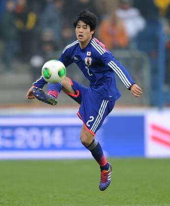 16-11-2013, Fussball Länderspiel in Genk (Belgien), Japan - Niederlande 2-2, Atsuto Uchida (Japan)