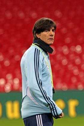 Bundestrainer Joachim Löw (D) - Abschlusstraining der Nationalmannschaft im Wembley Stadium