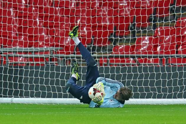 Roman Weidenfeller (D) - Abschlusstraining der Nationalmannschaft im Wembley Stadium