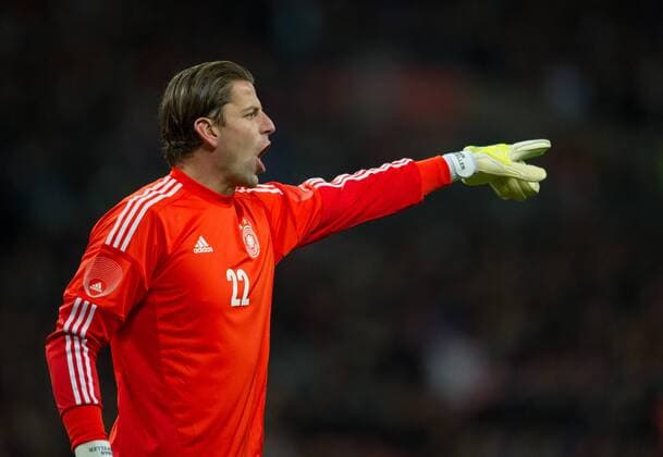 Torwart Roman WEIDENFELLER (GER) Fussball Länderspiel: England - Deutschland im Wembley Stadion in London, Grossbritannien am 19.11.2013,