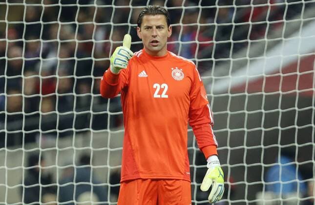 London , Fußball Länderspiel England vs. Deutschland Roman Weidenfeller ( GER )