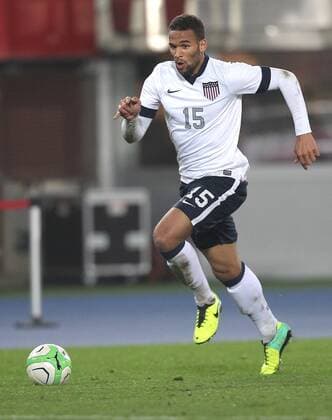 FUSSBALL - AUT vs USA, Testspiel WIEN,AUSTRIA,19.NOV.13 - FUSSBALL - ÖFB Länderspiel, Österreich vs USA, Freundschaftsspiel. Bild zeigt Terrence Boyd (USA). 