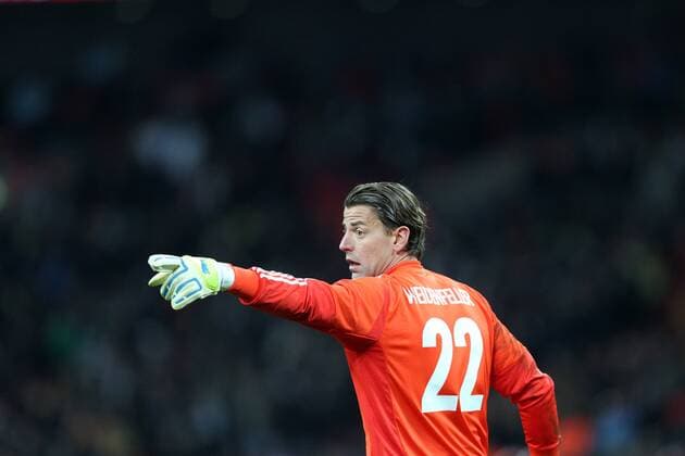 Torwart Roman WEIDENFELLER (GER) Fussball-Länderspiel England (ENG) - Deutschland (GER) 0:1, am 19.11.2013 in London England.