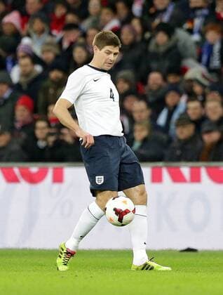 19.11.2013, xovx, Fussball Freundschaftsspiel England - Deutschland, Steven Gerrard (England), Freisteller.