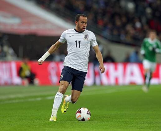 19.11.2013, xovx, Fussball Freundschaftsspiel England - Deutschland, Andros Townsend (England), Freisteller.