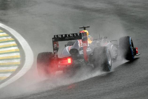 Motorsports: FIA Formula One World Championship 2013, Grand Prix of Brazil, 1 Sebastian Vettel (GER, Infiniti Red Bull Racing), xHOCHxZWEIx