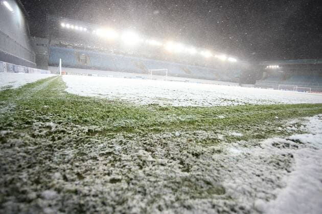 November 26, 2013. Russia, Khimki, arena New Khimki. UEFA Champions League FC CSKA Moskau. Arena Khimki pitch DmitryxGolubovich 