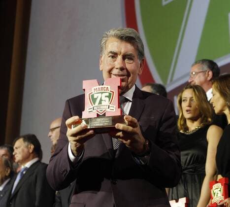75th Anniversary of MARCA Show at Cine Callao in Madrid. In this picture, Manuel Manolo Santana. xFOTOxCHEMAxREYx 
