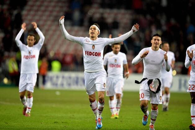 Lucas Ocampos (mon) FOOTBALL : OGC Nice vs AS Monaco - Ligue 1 - 03 12 2013 AnthonyBIBARDFEP 