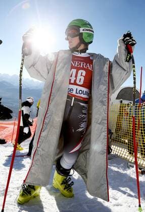 SKI ALPIN - FIS WC Lake Louise, Abfahrt, Damen, Training LAKE LOUISE,KANADA,04.DEZ.13 - SKI ALPIN - FIS Weltcup, Abfahrtstraining der Damen. Bild zeigt Nicole Schmidhofer (AUT). 