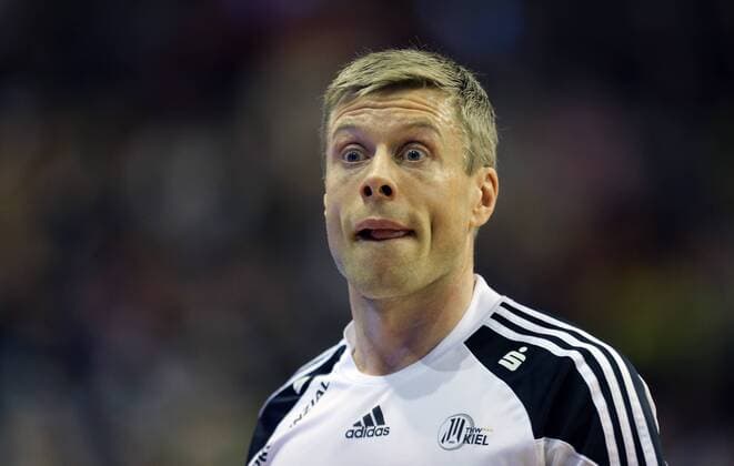 Gudjon Valur Sigurdsson (Kiel) Füchse Berlin - THW Kiel 1. Bundesliga, DKB-Handballbundeslliga, 2013 2014, Herren, Männer, Handball, Deutschland, Germany, Max-Schmeling-Halle Berlin, 8.12.2013