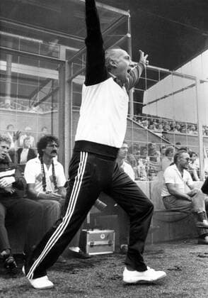 Trainer Peter Grosser (SpVgg Unterhaching)