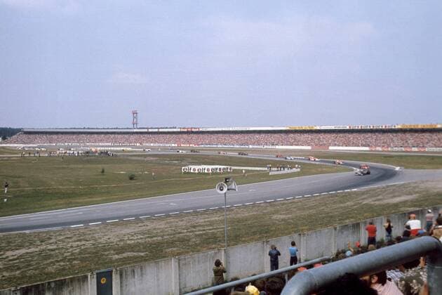 Motodrom des Hockenheimrings beim GP von Deutschland