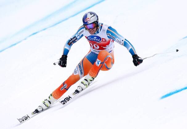 SKI ALPIN - FIS WC Val Gardena, Super G, Herren GROEDEN,ITALIEN,20.DEZ.13 - SKI ALPIN - FIS Weltcup, Super G der Herren. Bild zeigt Aksel Lund Svindal (NOR). 