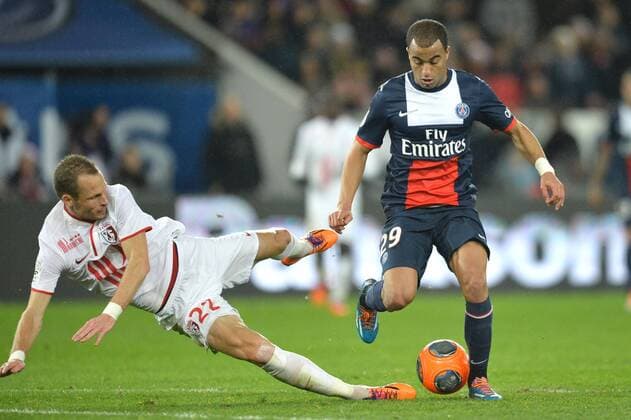 David ROZEHNAL - LUCAS - DUEL FOOTBALL : Paris SG vs Lille - Ligue 1 - 22 22 2013 AnthonyBIBARD FEP Panoramic 