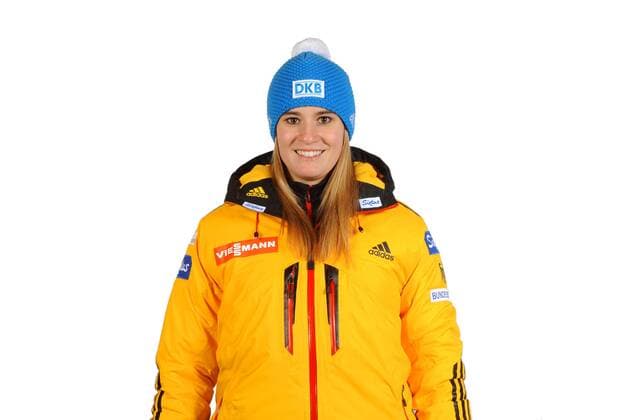 Natalie Geisenberger (ASV Miebach) Rennrodel- Weltmeisterin 2013 in Whistler (Einzel und Team). Gesamtweltcup-Siegerin Saison 2012 2013, Europameisterin 2013 in Oberhof (Einzel+Team), mehrfache Deutsche Meisterin, sowie Bronzemedaille Olympia 2010 Vancouver Rennrodler Team Deutschland, headshots, Koenigssee, 03.01.2014, Foto: Eibner
