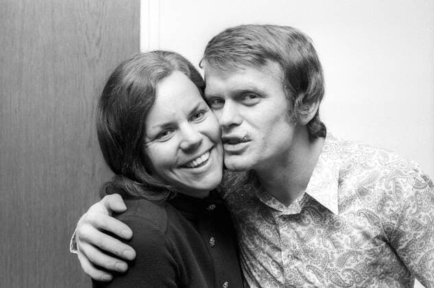 Sepp Maier (FC Bayern München) mit Ehefrau Agnes