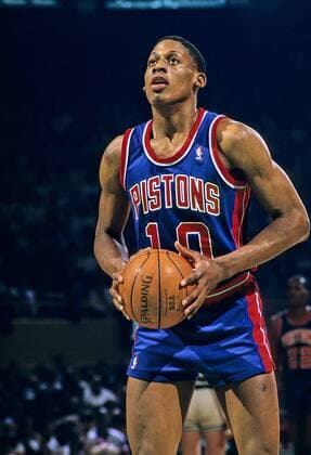 Boston, Massachusetts, U.S - Detroit Pistons Dennis Rodman Dennis Rodman 1988  - ZUMAl10