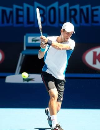TENNIS - ATP, Australian Open 2014 MELBOURNE,AUSTRALIEN,11.JAN.14 - TENNIS - ATP Tennis Herren World Tour, Grand Slam, Australian Open, Training. Bild zeigt Novak Djokovic (SRB). 
