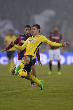 Miroslav Klose Lazio Bologna 11-01-2014 StadioDall Ara - Football Calcio Serie A 2013 2014 FC Bologna - Lazio Roma andreaxstaccioli