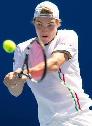 TENNIS - ATP, Australian Open 2014 MELBOURNE,AUSTRALIEN,13.JAN.14 - TENNIS - ATP Tennis Herren World Tour, Grand Slam, Australian Open. Bild zeigt Jan-Lennard Struff (GER). 