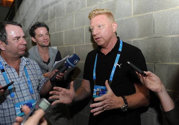 Australian Open 2014 Melbourne Boris Becker,Deutschland