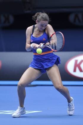 15.01.2014 Melbourne, Australia. Vesna Dolonc of Russia in action on day three of the Australian Open from Melbourne Park. xEssixLimx  ActionPlus20166778