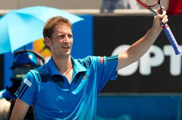 TENNIS - ATP, Australian Open 2014 MELBOURNE,AUSTRALIEN,17.JAN.14 - TENNIS - ATP Tennis Herren World Tour, Grand Slam, Australian Open. Bild zeigt Florian Mayer (GER). 