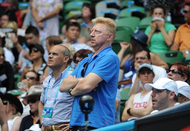 Australian Open 2014 Melbourne Boris Becker,Deutschland