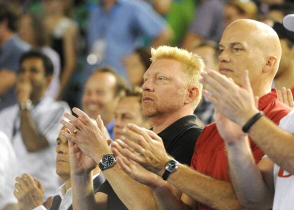 Australian Open 2014 Melbourne Boris Becker,Deutschland