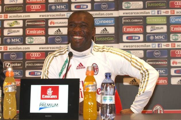 CLARENCE SEEDORF AC MAILAND 2013-14 18-1-2014