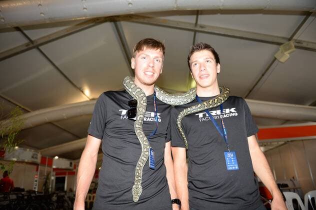 2014, vigilia Tour Down Under 2014, Trek Factory 2014, Van Poppel Boy, Van Poppel Danny, Adelaide 