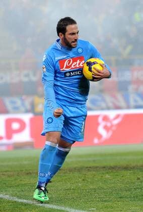 IPP20140119 Football - soccer: Serie A, FC Bologna vs SSC Neapel, gonzalo Higuain xHOCHxZWEIx xItalyxPhotoxPressx 