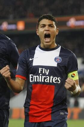 Thiago Silva (PSG) FOOTBALL : Paris Saint Germain (PSG) vs FC Nantes - Ligue 1 - 19 01 2014 GwendolineLeGoff 