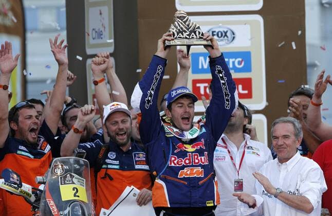 Last stage of the 2014 Rally Dakar. In this picture, Marc Coma. xRAMONxNAVARROx 