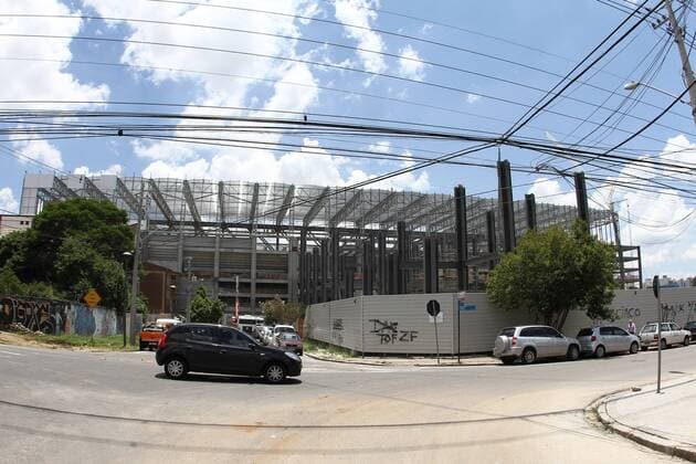 CURITIBA,PR - 21 01 2014: Bauarbeiten an der Arena da Baixada, Stadion von Atletico Paranaense x(37)xGeraldoxBubniakx xFotoarenax  (21463)