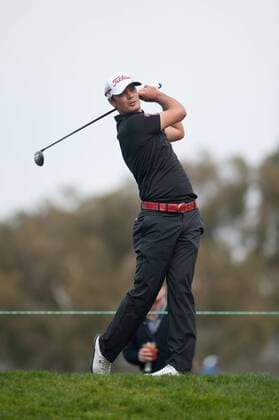 24 January 2014: Tyrone Van Aswegen (South Africa) during the second round of the Farmers Insurance Open at Torrey Pines Golf Course in La Jolla, CA GOLF: JAN 24 PGA Golf Herren - Farmers Insurance Open - Second Round Icon140124005 EDITORIAL USE ONLY