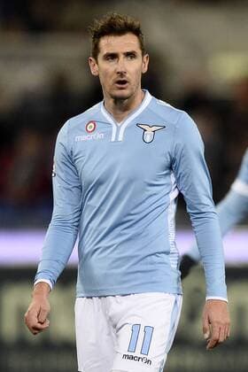 Roma 25 01 2014 - Serie A Lazio Rom vs. Juventus Turin: Miroslav Klose 