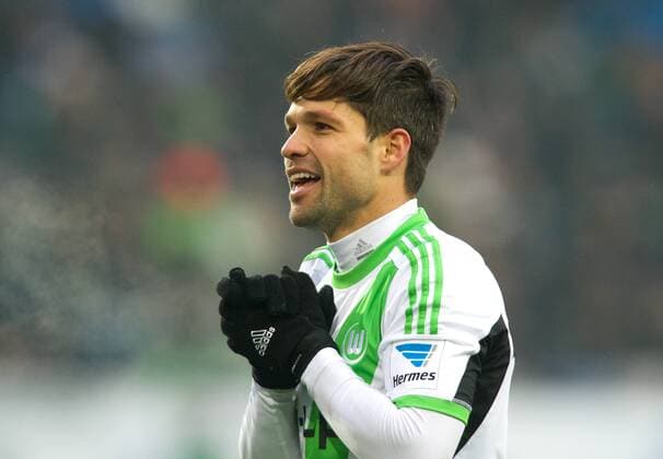 Fussball Wolfsburg 25.01.2014 Saison 2013 2014 1. Bundesliga DFL VFL Wolfsburg - Hannover 96 Diego (Wolfsburg, No.10)