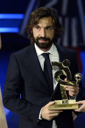 Db Milano 27 01 2014 - Gala Oscar del calcio AIC 2013 foto DanielexBuffa Image Sport pictured: Andrea Pirlo 