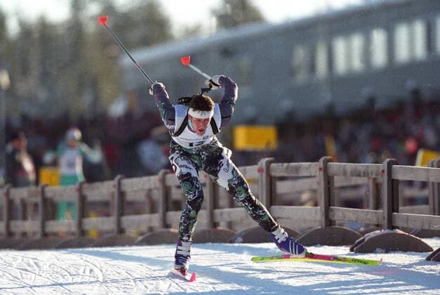 Olympische Winterspiele in Lillehammer, Biathlon Männer 20 km: Mark Kirchner (Deutschland)