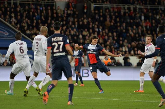 Edinson Cavani (psg) FOOTBALL : Paris SG vs Bordeaux - Ligue 1 - 31 01 2014 AnthonyBIBARD FEP Panoramic 