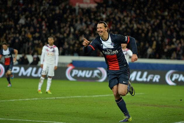 Zlatan Ibrahimovic (psg) FOOTBALL : Paris SG vs Bordeaux - Ligue 1 - 31 01 2014 AnthonyBIBARD FEP Panoramic 