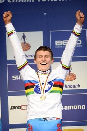 Aerts Thijs (BEL) CYCLO CROSS : WM juniors homme - UCI - Hoogerheide - 01 02 2014 Photonews Panoramic 