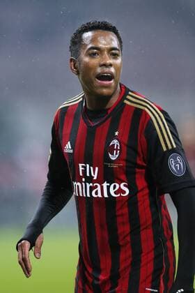 Robinho (Milan), FEBRUARY 1, 2014 - Football Soccer : Italian Serie A match match between AC Milan 1-1 Torino FC at San Siro Stadium in Milan, Italy. Noxthirdxpartyxsales  (oqma012051)